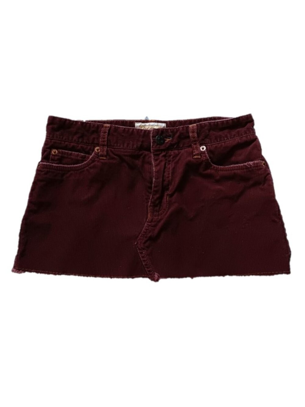 Hollister Mini Corduroy Skirt, Micro Mini, Size 0
